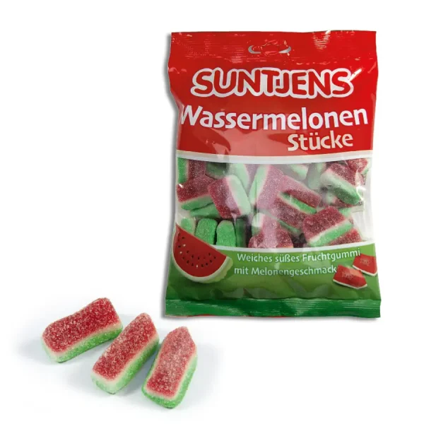 Fruchtgummi Wassermelonenstücke - Halal