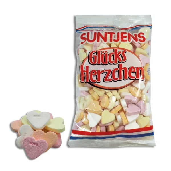 Glücksherzchen m. Traubenzucker