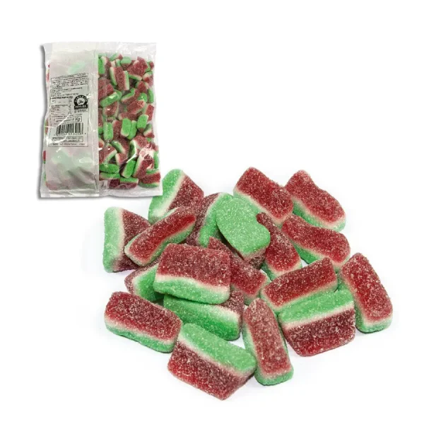 Fruchtgummi Wassermelonenstücke - Halal zertifiziert