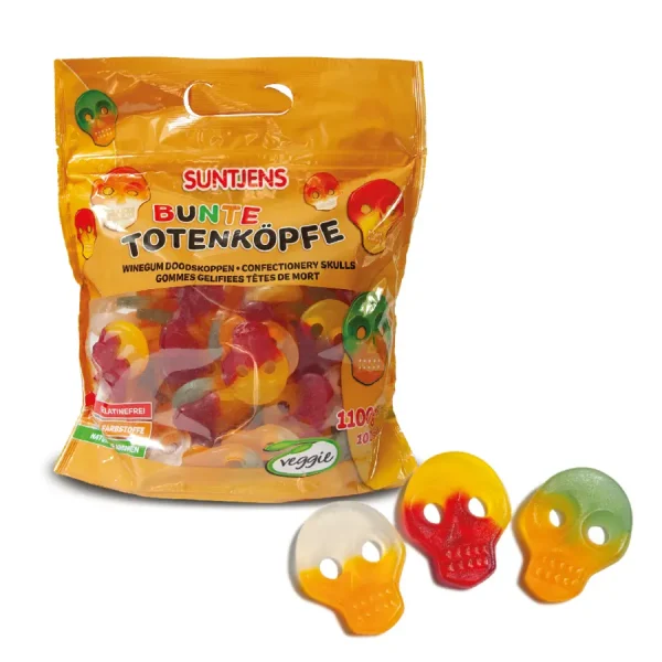 VEGGIE- Bunte Totenköpfe