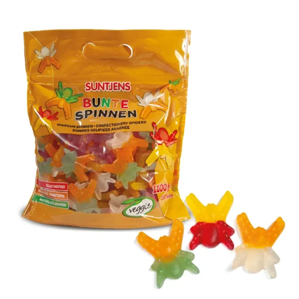 VEGGIE- Bunte Spinnen