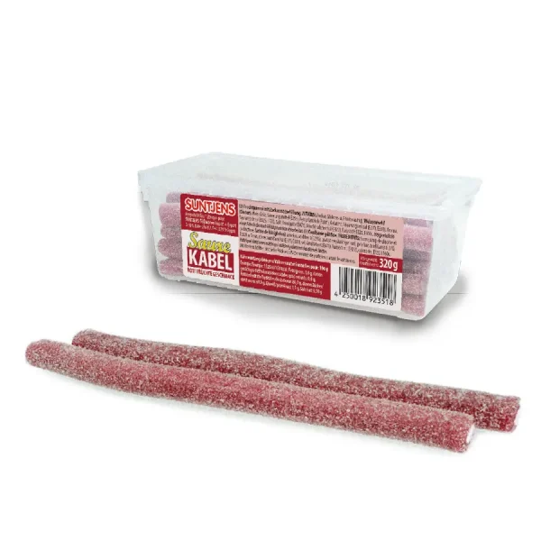 Saure Kabel mit Rote Früchtegeschmack